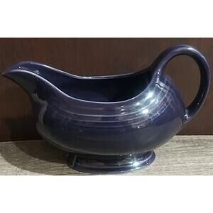Fiesta Fiestaware Mulberry Plum Purple Sauce Gravy Boat Vintage READ